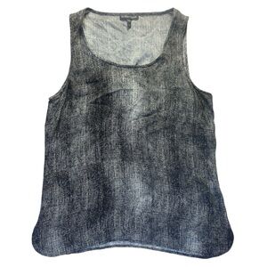 Eileen Fisher Gray Tank Top with Scoop Neckline 
Size Small